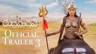 Rudhramadevi Official Trailer 3  Anushka Allu Arjun Rana Gunasekhar [upl. by Ecerehs]