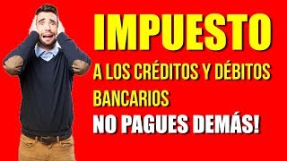 IMPUESTO A LOS DÉBITOS Y CRÉDITOS Impuesto al Cheque Argentina 2019  Emprender Simple [upl. by Heller379]