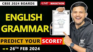 Most Expected Questions 🔥  English Grammar Class 10  Class 10 English Grammar  CBSE 2024 [upl. by Acinoev]