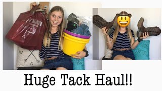 Huge Tack Haul New Tack Sets Kimes Ranch Jeans 😝 [upl. by Akiret]