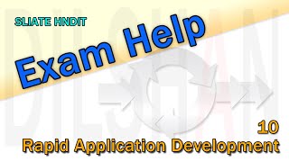 Rapid Application Development  10  HNDIT Exam help  Past paper discussion [upl. by Daley122]