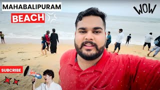 COVELONG BEACH VLOGMahabalipuram – Heritage sites and its exquisite beaches beach travel vlog [upl. by Naasar]