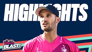 Abell Scores 55 amp Gregory Takes 3Wickets  Somerset v Essex  Vitality Blast 2024 [upl. by Ika]