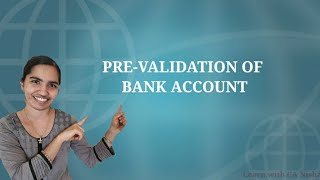 Prevalidate Bank Account  ITR Filing  AY 202021  Malayalam [upl. by Ardenia]