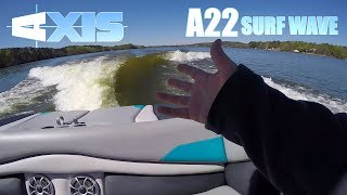 2017 Axis A22 surf wave demo [upl. by Eleanora]