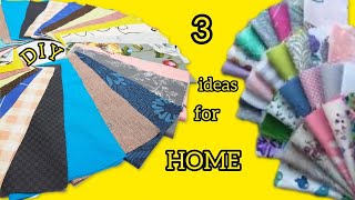 Sewing in 10 minutes and selling  3 great ideas for home  DIY  Sewing for beginners [upl. by Nesline888]