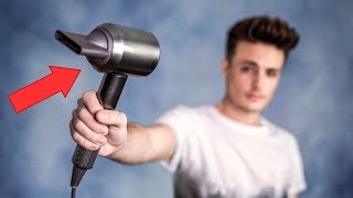 Is the 400 Dyson Blowdryer worth it BEST Hair Dryer in the World  BluMaan 2018 [upl. by Naraj]