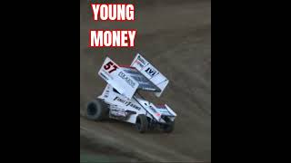 Kyle Larson qualifying High Limit Sprint Cars [upl. by Acilef241]