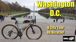 Washington DC  A City Tour by Bicycle [upl. by Euqnomod682]