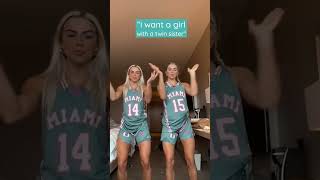 Haley and Hanna Cavinder on TikTok [upl. by Anilyx373]