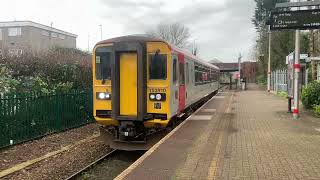 Trains at Whitchurch Glamorgan [upl. by Burny]