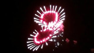 New Orleans New Years Eve Fireworks 2016 HD [upl. by Magdalen714]