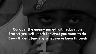 2Pac  Words of Wisdom with Lyrics [upl. by Kirsch830]