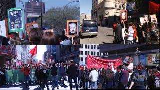 Grève étudiante Manifestation contre linjonction de LUdMmp4 [upl. by Setarcos]