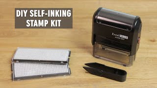 ExcelMark SelfInking DIY Stamp Kit A2359 [upl. by Ira702]