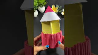 Diy pen holder  Paper craft ideas shorts youtubeshorts viralvideo craftideas [upl. by Ferdie]