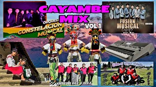 ORQUESTAS DE CAYAMBE MIX VOL1  rmx 0984930619 MR LUIS DJ ECUADOR [upl. by Ahsla419]