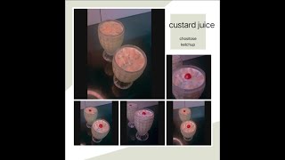 Tasty custard juice 😋 [upl. by Modla169]