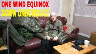 ONEWIND EQUINOX DOWN HAMMOCK UNDERQUILT [upl. by Aer]