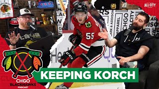 Did the Chicago Blackhawks make the right call keeping Kevin Korchinski in the NHL this season [upl. by Aserej890]