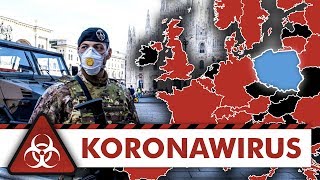 GLOBALNE WIADOMOŚCI 1  Koronawirus WŁOCHY sytuacja w POLSCE klimat [upl. by Reivax172]