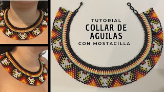 collar de chaquira Tutorial en la descripción [upl. by Sedruol831]