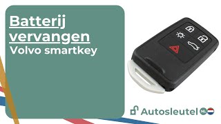 Volvo Smartkey  Batterij vervangen  Battery replacement [upl. by Matthew920]