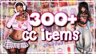 300 Female CC Items w Links ♡  The Sims 4 [upl. by Supmart]