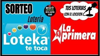 Sorteo LOTEKA TE TOCA LA PRIMERA En VIVO de hoy miercoles 5 de abril del 2023 loteka envivo hoy [upl. by Blase]