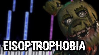 Eisoptrophobia Character Set Screen  Ultimate Custom Night  Piano Tutorial [upl. by Aicirtap]