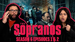 The Sopranos Season 6 Ep 1 amp 2 First Time Watching TV Reaction [upl. by Enelhtak634]