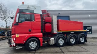 MAN TGX 41680 8x4 BBS Heavy Haulage Truck  Ballast Box  De Borg Trading Company  The Netherlands [upl. by Anez]