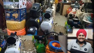 air compressor wholesale market car washer wholesale market delhi [upl. by Lannie]