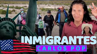 Compuso una canción para los inmigrantes y se hizo viral  CARLOS POP [upl. by Feerahs]