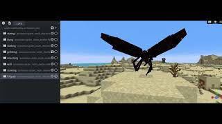 Spider Moth Dweller Boss  updated animations and modeltexture [upl. by Mendelsohn174]