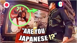 Mexican guy SHOCKS EVERYONE speaking FLUENT Japanese and more  Tokyo Shibuya Halloween 2023 [upl. by Icats]