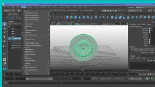 wheel rigging tutorial in maya 2020 the best solution with script [upl. by Arraik]