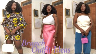 BRUNCH OUTFIT IDEAS  What to Wear to Different Brunch Dates brunchoutfit kenyanyoutuber lookbook [upl. by Colligan]