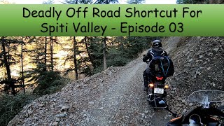 Off Road Shortcut for Spiti Valley  Chail to Narkanda  Winter Spiti Ride  Episode 03  JS XTREME [upl. by Heigl]