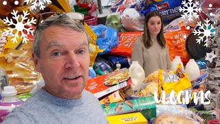 Aldi food shop FAMILY OF 20 amp Tillie and Aimee do some baking  VLOGMAS 2023🎄  The Radford Family [upl. by Ilojne]