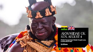 Asantehene speaks on his celebration of Akwasidae in UK [upl. by Orfurd]