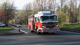 Terryville Engine 2 Mutual Aid to Bristol [upl. by Ujawernalo57]