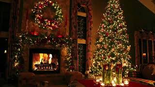 Top Christmas Songs Of All Time 🎄 2 Hours of Classic Christmas Music with Fireplace [upl. by Furr]