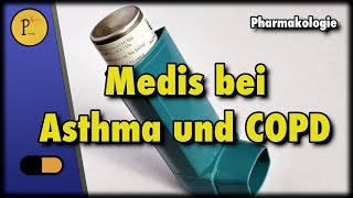 Salbutamol Ipratropium Fluticason Roflumilast und Montelukast Arznei bei COPD und Asthma [upl. by Lunna688]