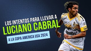 RICARDO GARECA BUSCA RECURSO PARA LLEVAR A LUCIANO CABRAL A LA COPA AMERICA USA 2024 [upl. by Valli119]