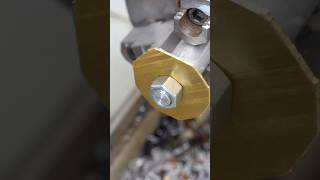 Making a quick arbor to hold onto thin parts machining machinist [upl. by Eirtemed]