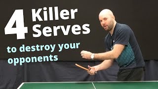 3 KILLER Serves for ALL Players  Learn to Serve Effectively [upl. by Hbahsur]