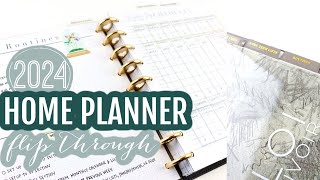 Part 2 🏠 2024 Home  Catchall Happy Planner Setup and Flip Through [upl. by Drahnreb]