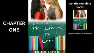 Her Lesson in Love  Chapter 1 Lesbian Romance Audiobook [upl. by Einnol]