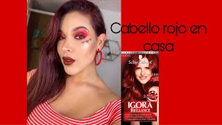 Cabello Rojo Cereza paso a paso [upl. by Nwahsirhc]